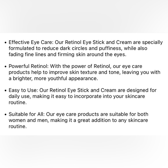 Retinol Eye Stick 3 grams - Picture 9 of 9